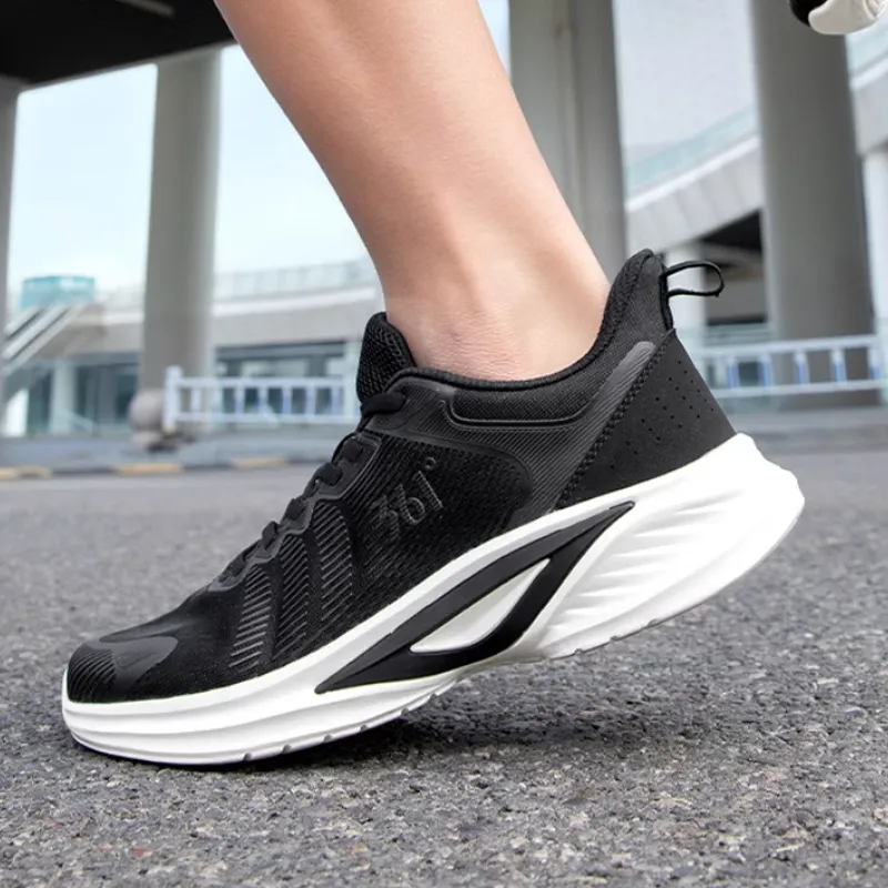 361° Durable Breathable Lightweight Low Top Sprint Running Shoes Men's Black-2