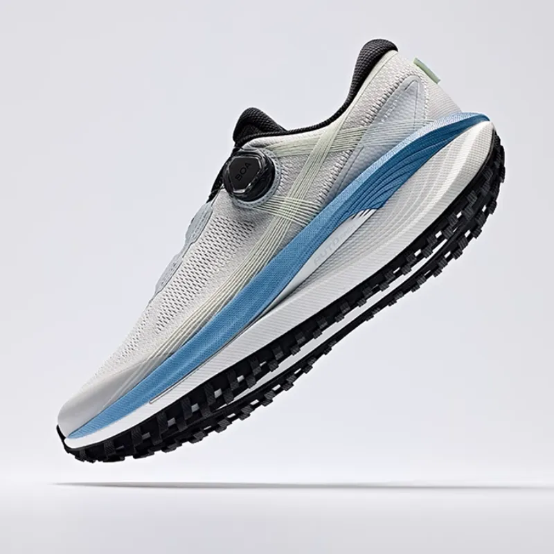 Anta Champion All Weather Series Cushioned Slip Resistant Low Top Casual Running Shoes Men's Gray Blue-2