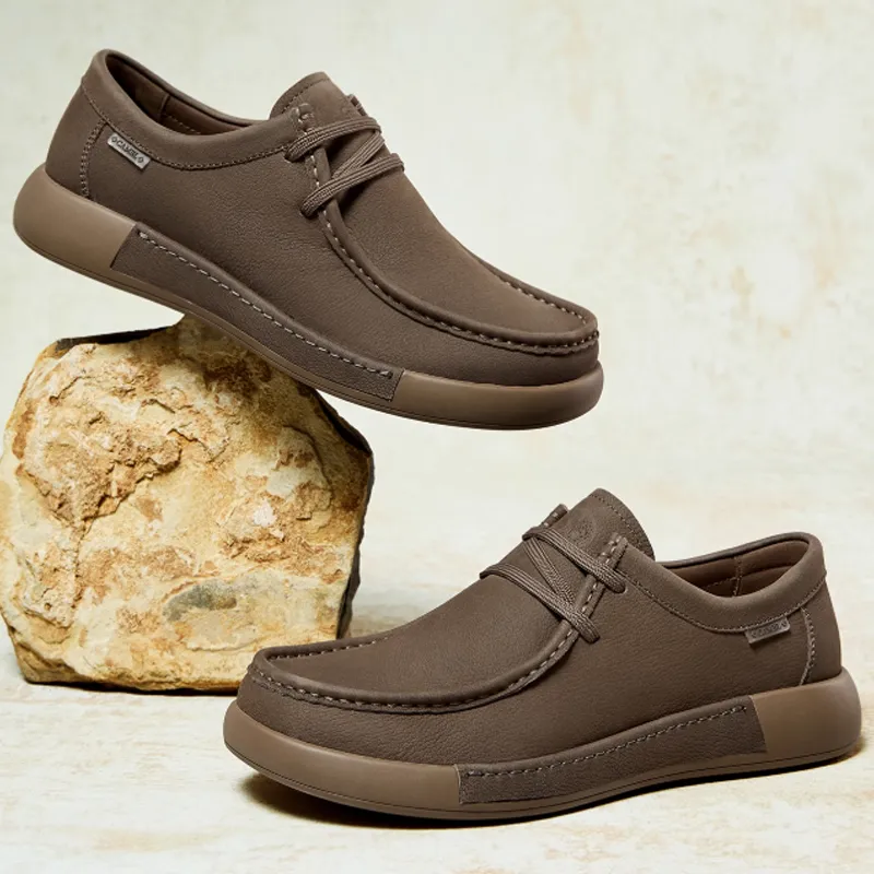 CAMEL Loafers Men Khaki/Yellow Brown-1