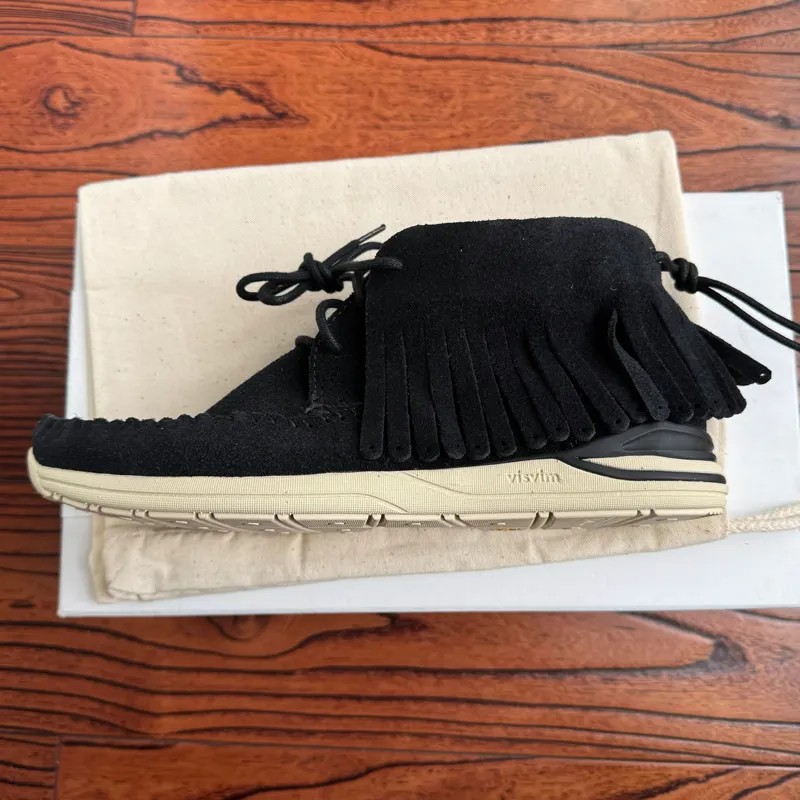 Visvim FBT Shaman-Folk 'Black'-2