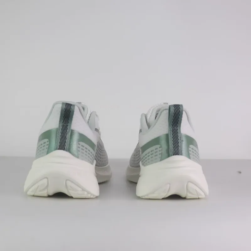 361° Non slip Lightweight Low Top Casual Running Shoes Men's White Green-2