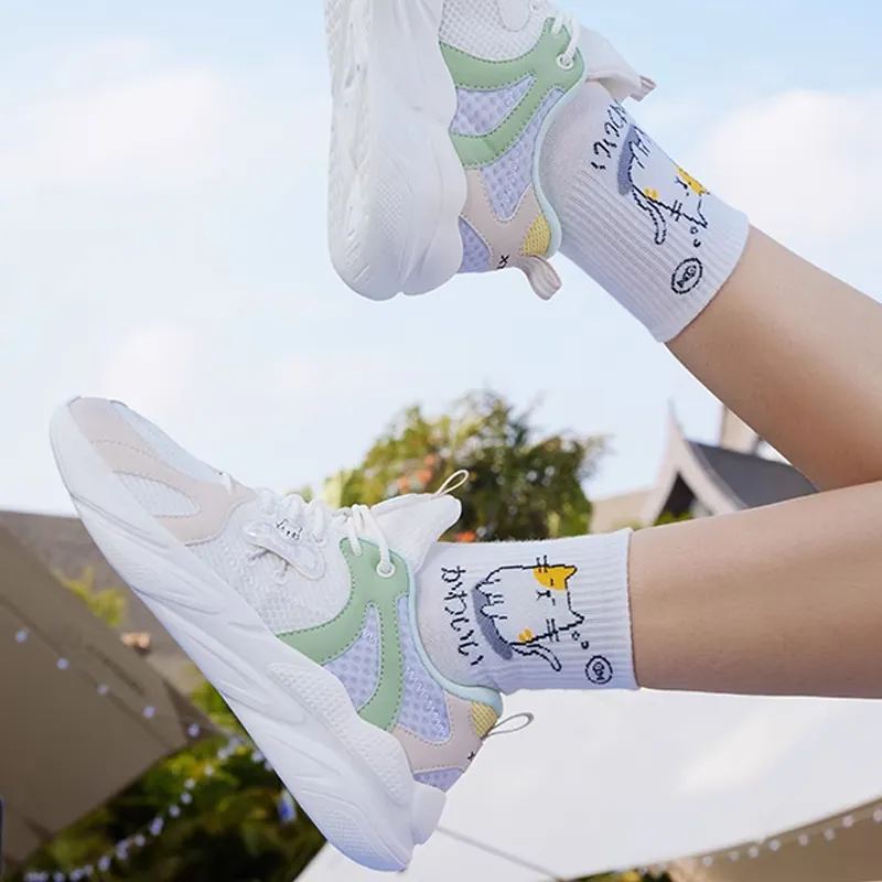 XTEP Cute Pets Casual Shoes Women's Low Top Sail White/Ivory White-4