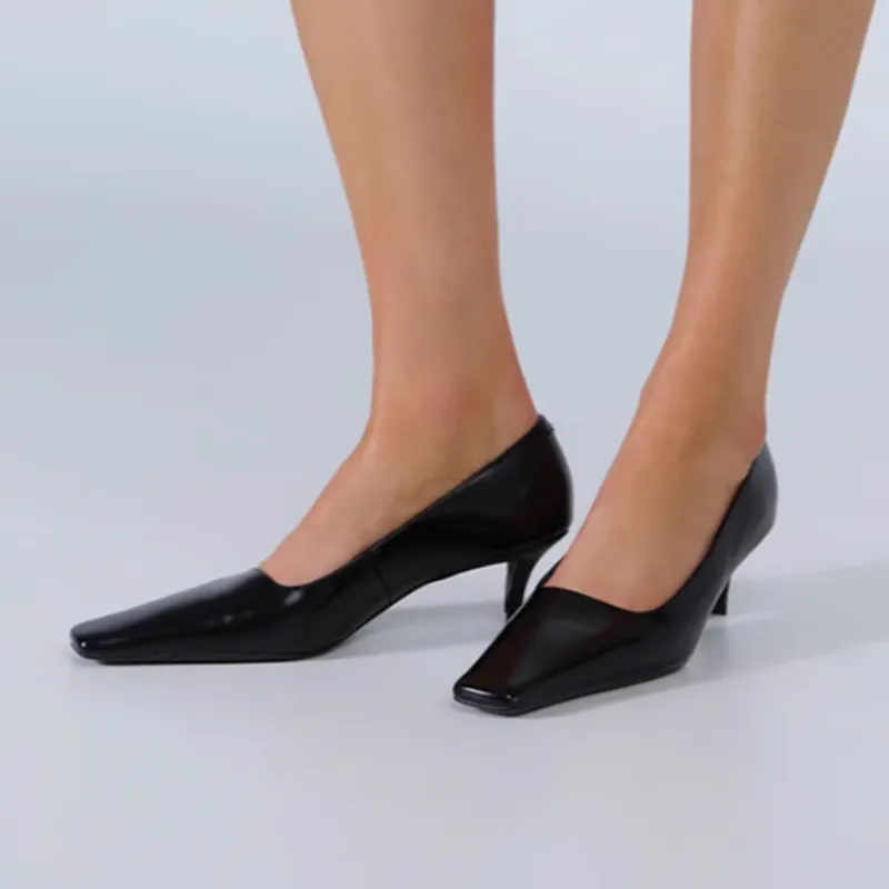 Tony Bianco ZENYA Slim Heel High Heels 5cm Women's Black-4