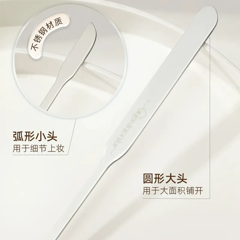 GUOXIAONIU Dual Head Foundation Spatula Multifunctional Blending And Color Correction Stick Tool-1