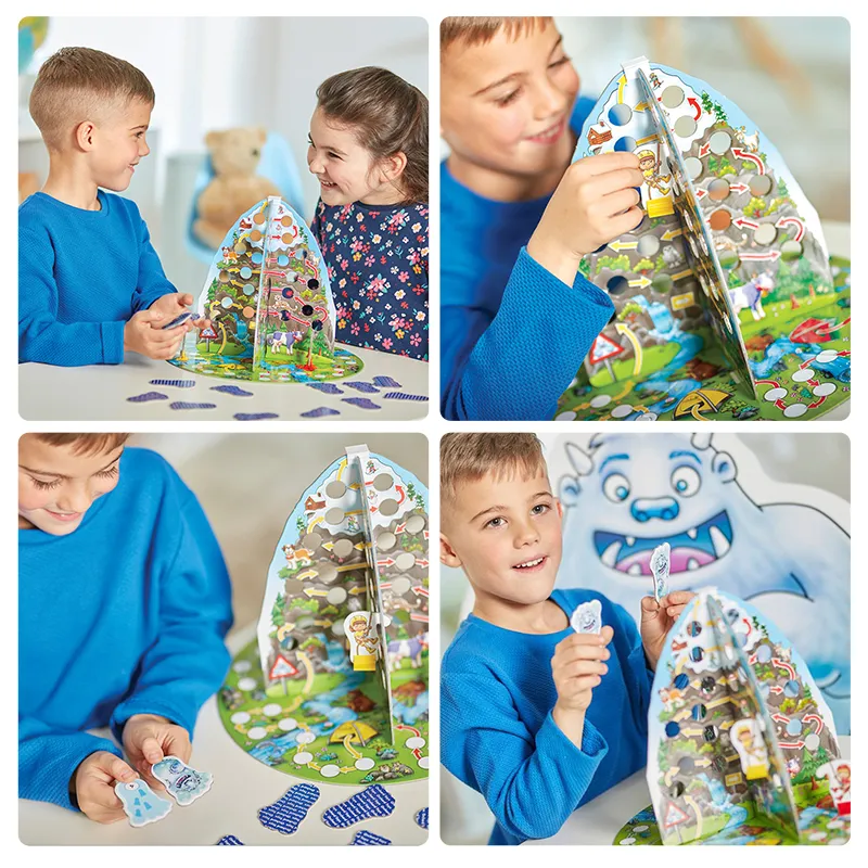 KUAIMANHU Counting Mountain Addition And Subtraction Sensory Enlightenment Board Games-2
