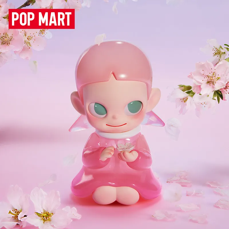 POP MART Zsiga Cherry Blossom, An Earthy Gift Hang Tag Box 7.3cm-3