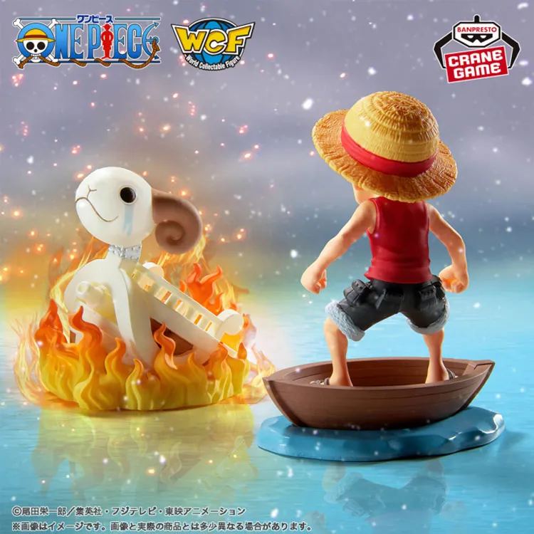 BANPRESTO One Piece World Collection Hobby Model Log Story, Monkey D. Luffy, Merry Adventure Bonus Gifts-3