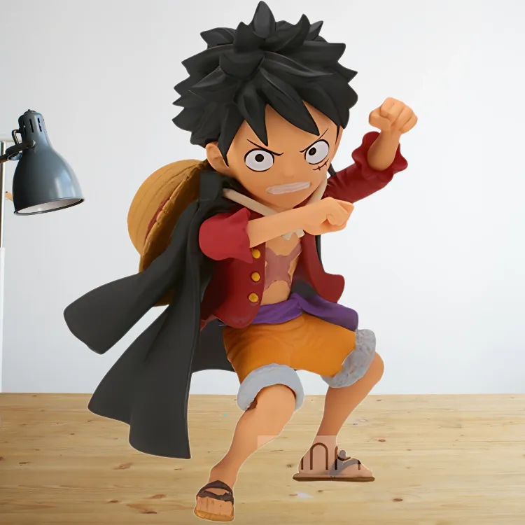 BANPRESTO The Voyager King WCF Ghost Island Arc 3 Luffy Chibi Figures-2