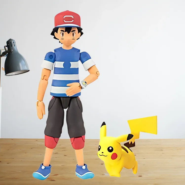 TAKARA TOMY Pikachu Pokémon Little Smart & Scale Figures-3
