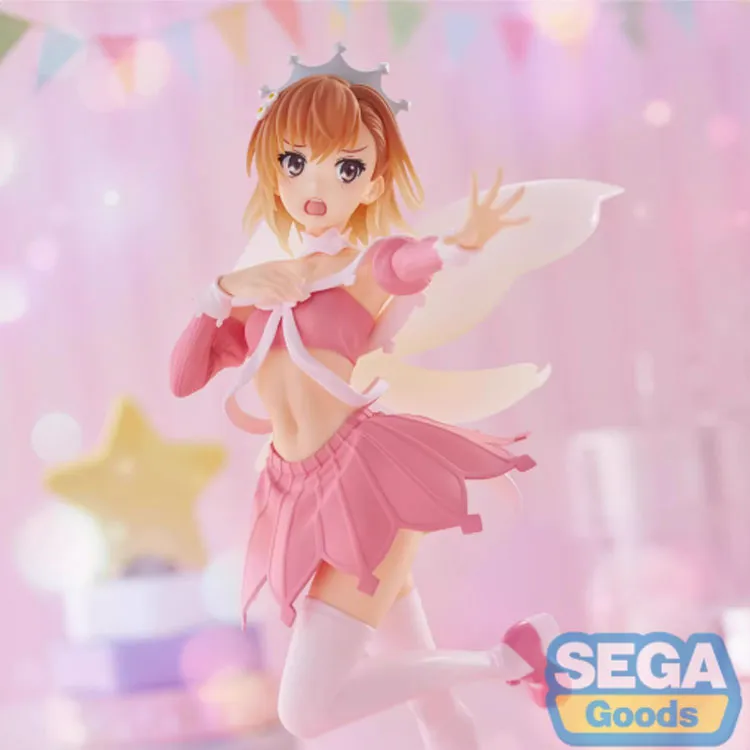 SEGA A Certain Scientific Railgun T Luminasta Figure, Mikoto Misaka, Big Elf Servant Bonus Gifts-2