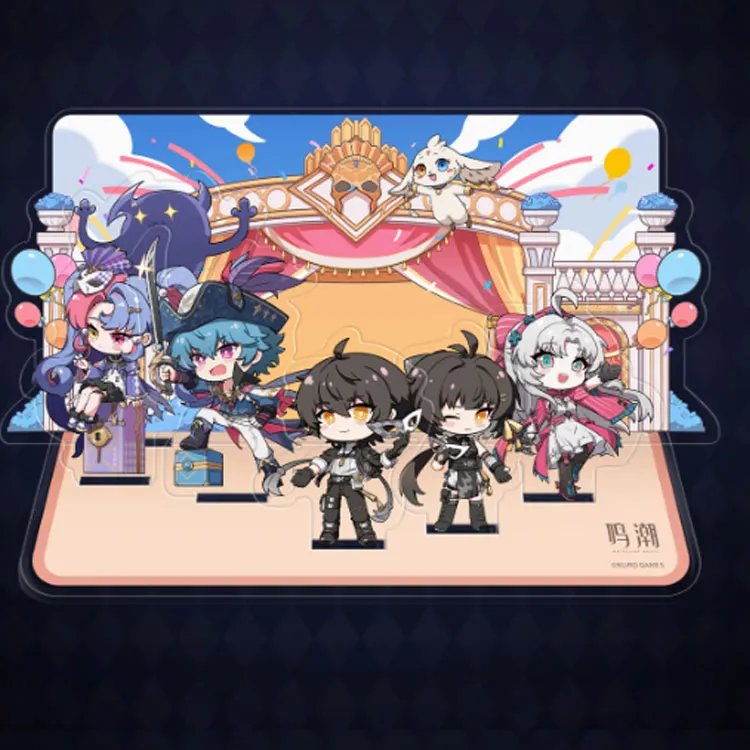 KURO GAMES Mingchao, Laguna's Day And Night Dual Face Acrylic Stands-3