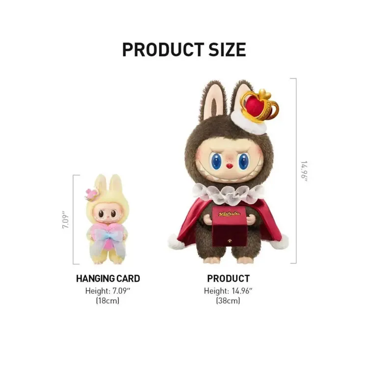 POP MART Chinese Chess Collection LABUBU King Trendy Figures-1