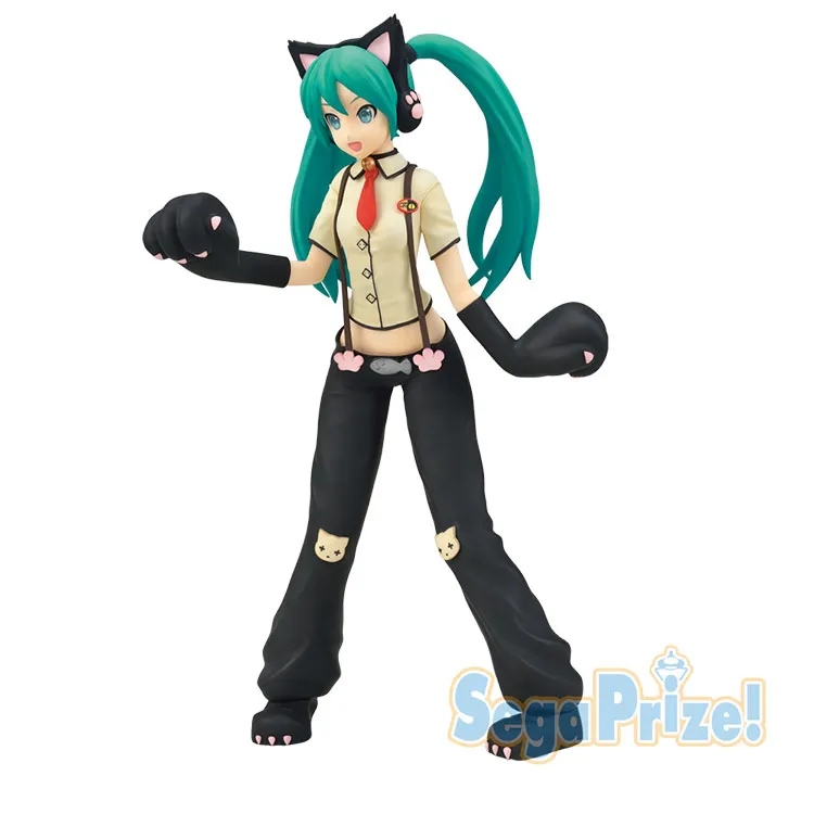 SEGA Hatsune Miku, Vocaloid Street Performance Edition, Cat Ears, Future Voice Bonus Gifts-1
