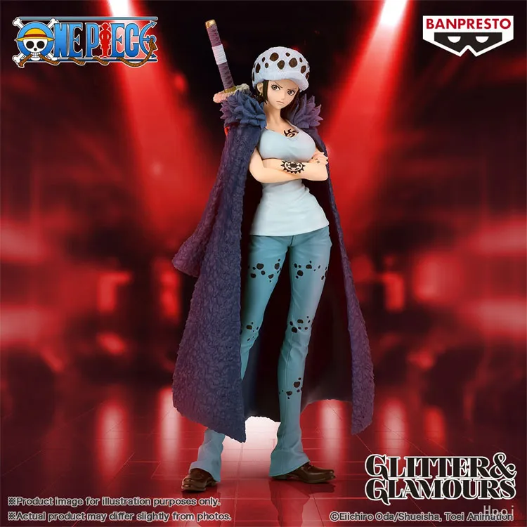 BANPRESTO One Piece GLITTER&GLAMOURS Trafalgar D. Water Law Gender Bender Bonus Gifts-3