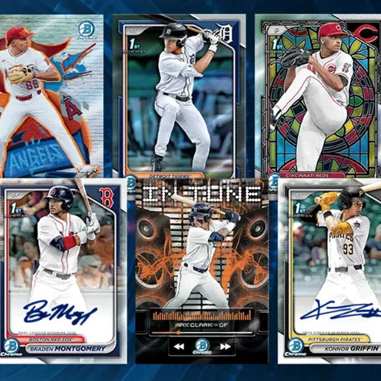 Topps 2024 Bowman Draft Baseball HTA Choice Baseball BD Player Card, Box Card Sports Cards Whole Box-1