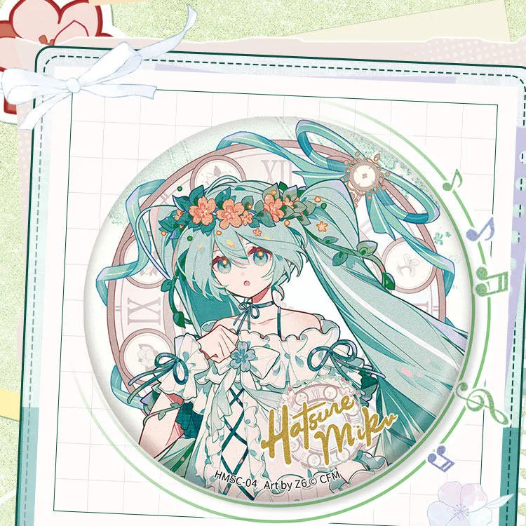 KAYOU Hatsune Miku 'Spring Concerto' Tinplate Badges-3
