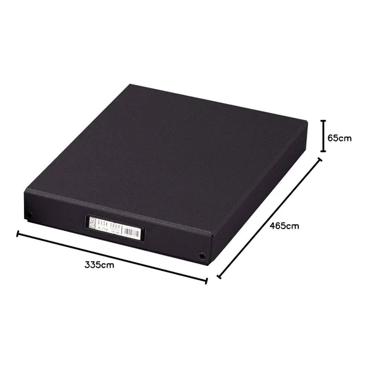 LIHITLAB A3 A718 Black File Folder/file Box-2