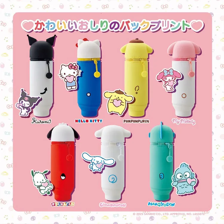LIHITLAB x Sanrio CHARACTERS Upright Pencil Case/pencil Box-2