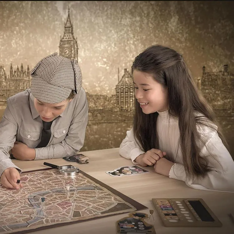 Ravensburger, Scotland Yard Sherlock Holmes Japanese Edition 27529 8 Puzzle Game Board Games-3