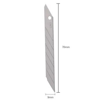 Deli 30 Degrees Trumpets Blades SK5 Paper Cutting Carving Small Blades 9mm Car Window Tints Utility Knife/Box Cutter