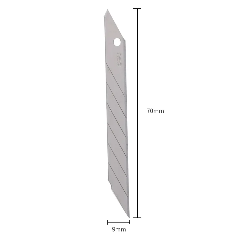 Deli 30 Degrees Trumpets Blades SK5 Paper Cutting Carving Small Blades 9mm Car Window Tints Utility Knife/Box Cutter-0