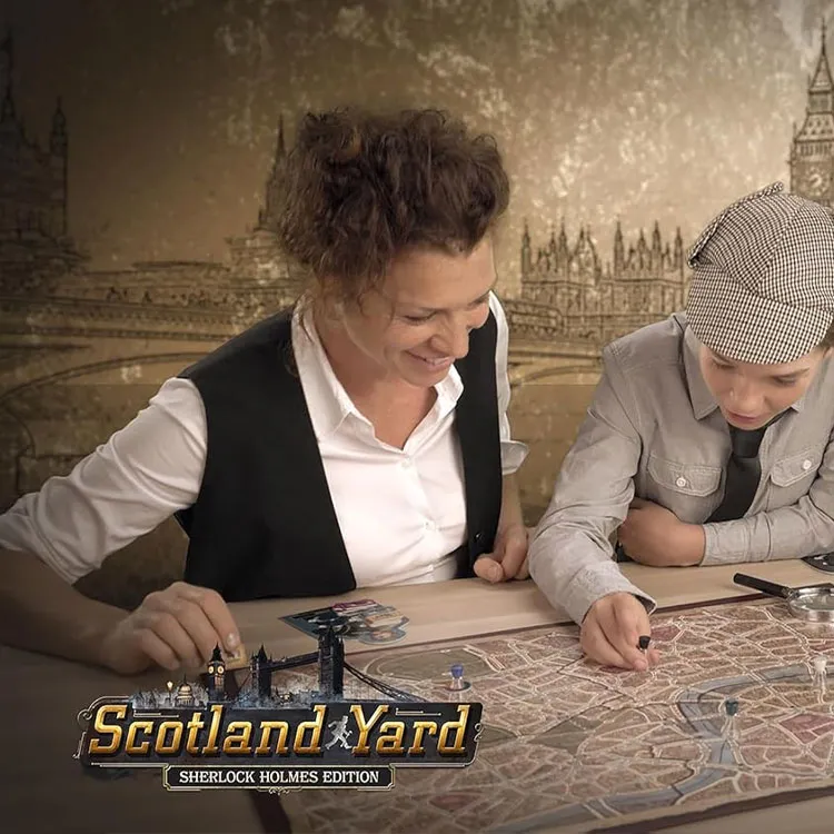 Ravensburger, Scotland Yard Sherlock Holmes Japanese Edition 27529 8 Puzzle Game Board Games-2
