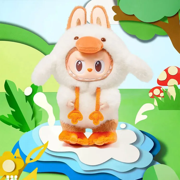 POP MART THE MONSTERS Forest Fairy Tale Collection, Rubber Plush Toys Hang Tag Box-3