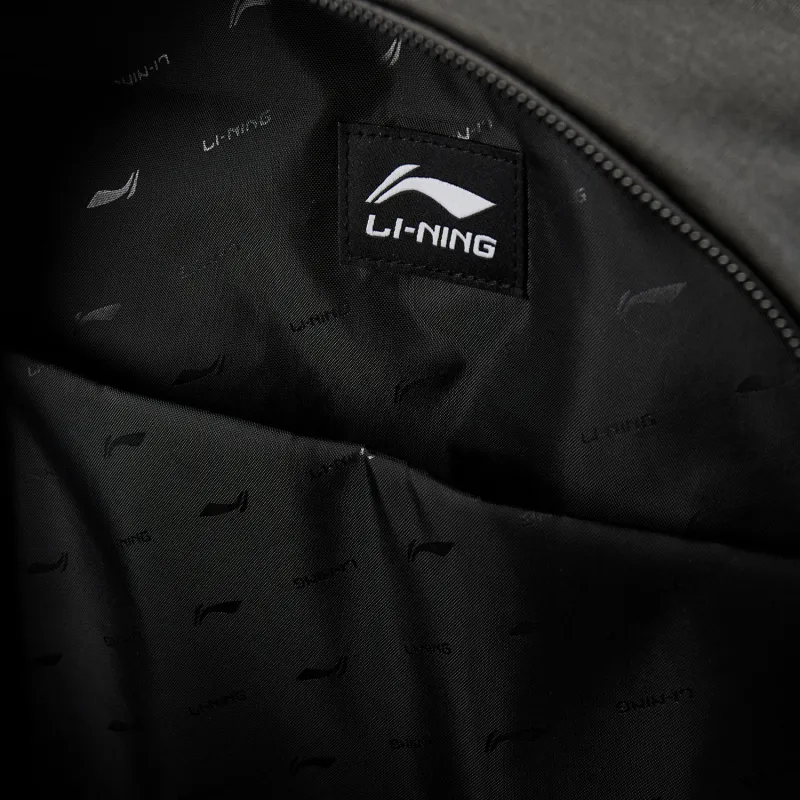 LiNing Polyester Backpack Unisex Black-19
