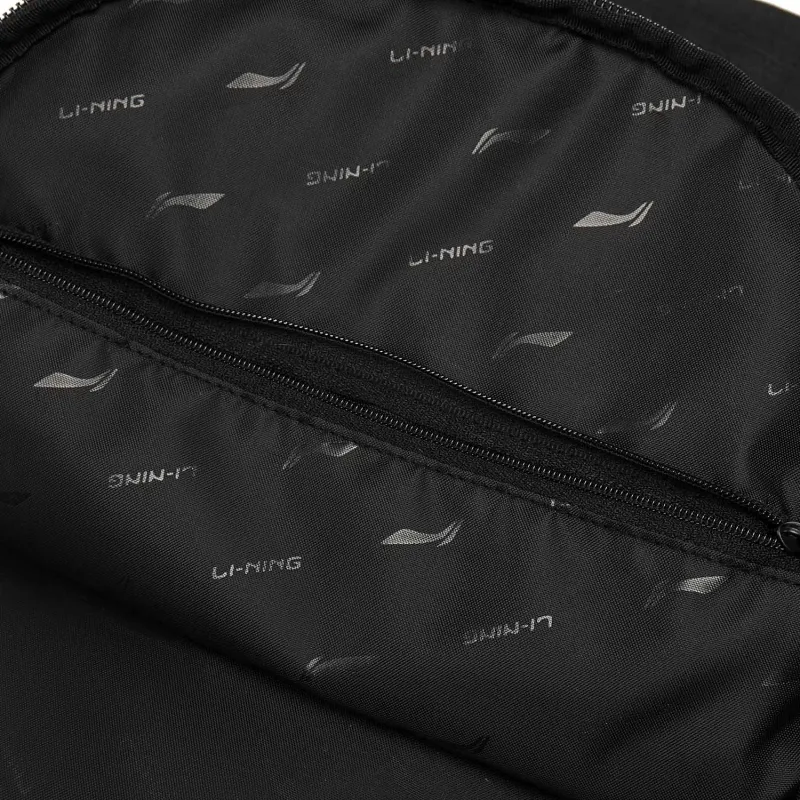 LiNing Polyester Backpack Unisex Black-17
