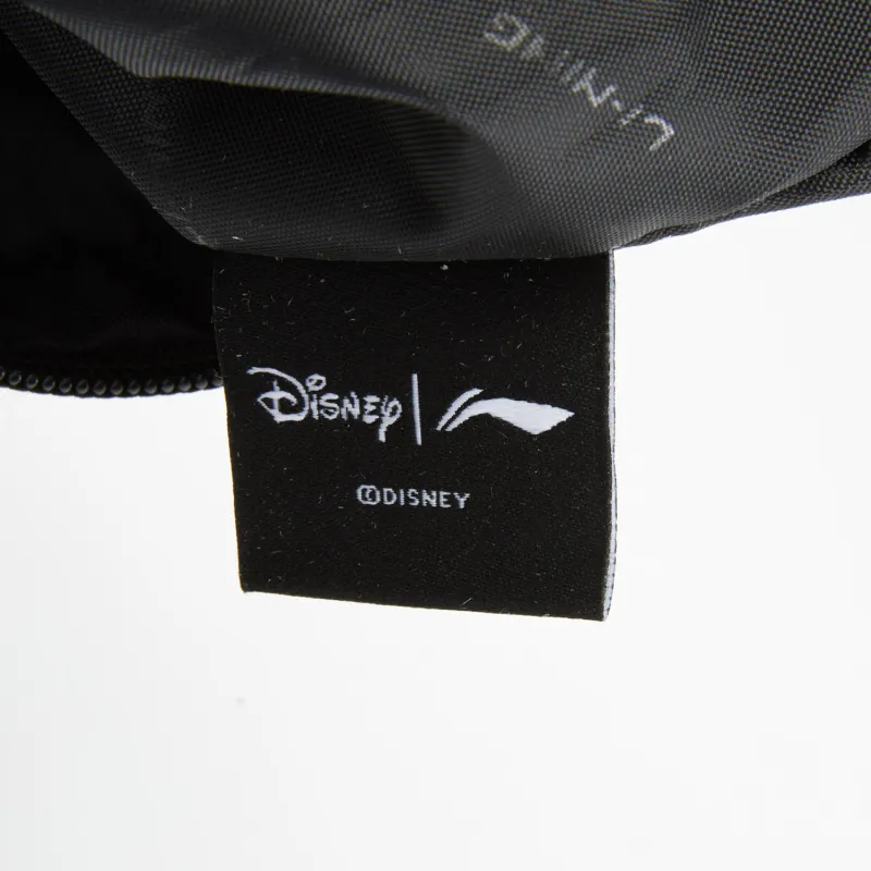 LiNing Disney, Collaboration Sports Life Collection Nylon Shoulder Bag, Crossbody Bag Regular Unisex Black-12