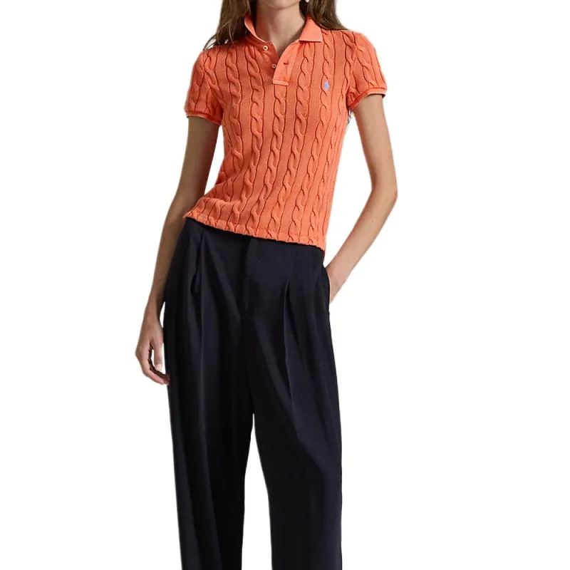 Polo Ralph Lauren Cable knit Polo Shirt-1