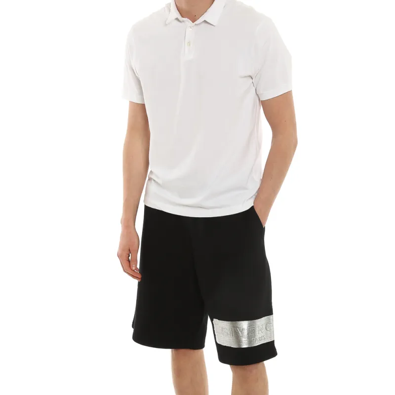 Givenchy Shorts With Latex Band-4