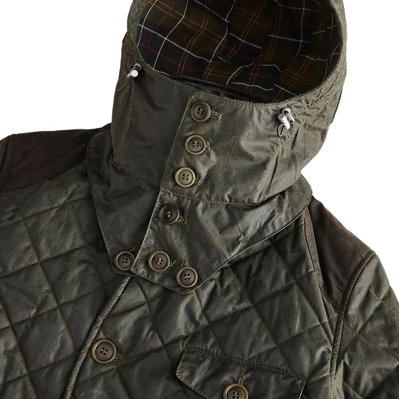 BARBOUR Puffer Jacket Men's Army Green-4