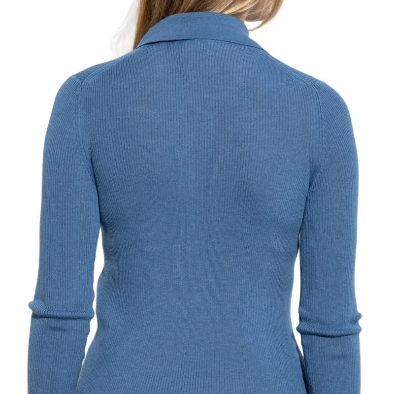 GUCCI Polo Shirts Women's Blue-3