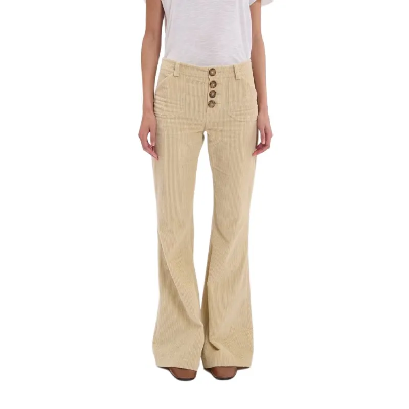 INES DE LA FRESSANGE Casual Pants Women's Khaki-4