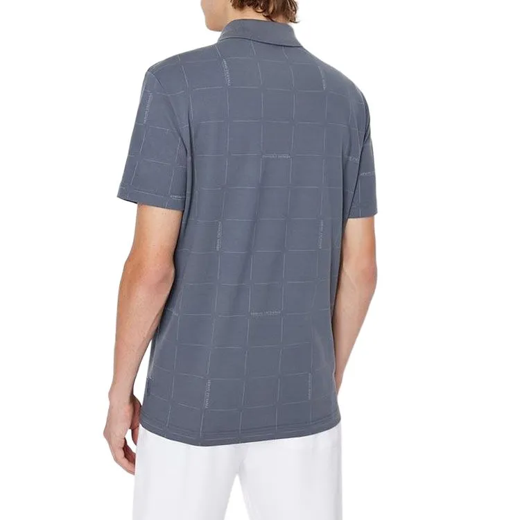 ARMANI EXCHANGE Polo Shirts Men Gray-3