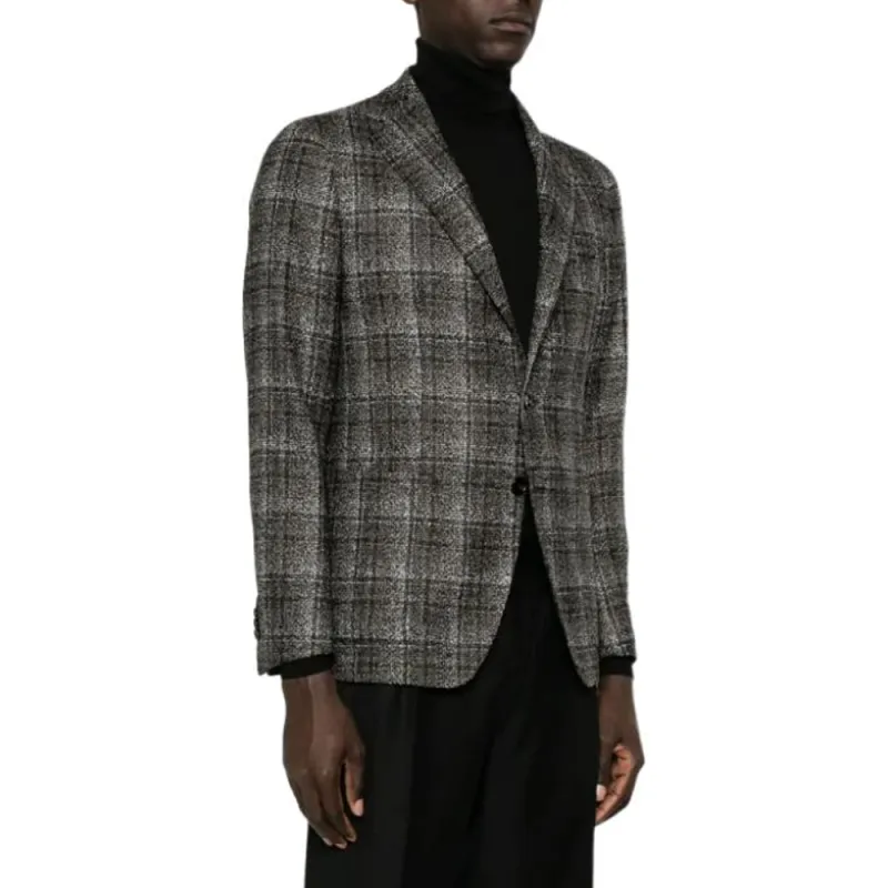 Tagliatore Checked Blazer-3