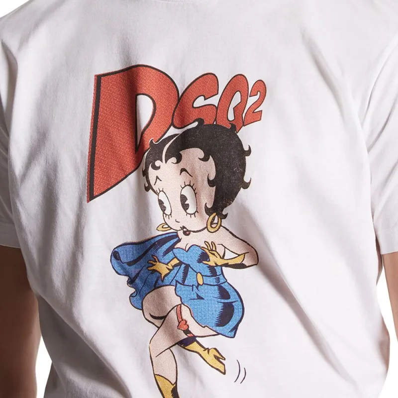 DSQUARED 2 X Betty Boop Crewneck T Shirt-5