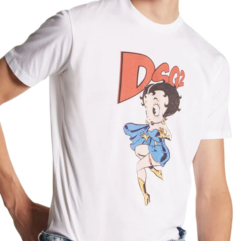 DSQUARED 2 X Betty Boop Crewneck T Shirt-3