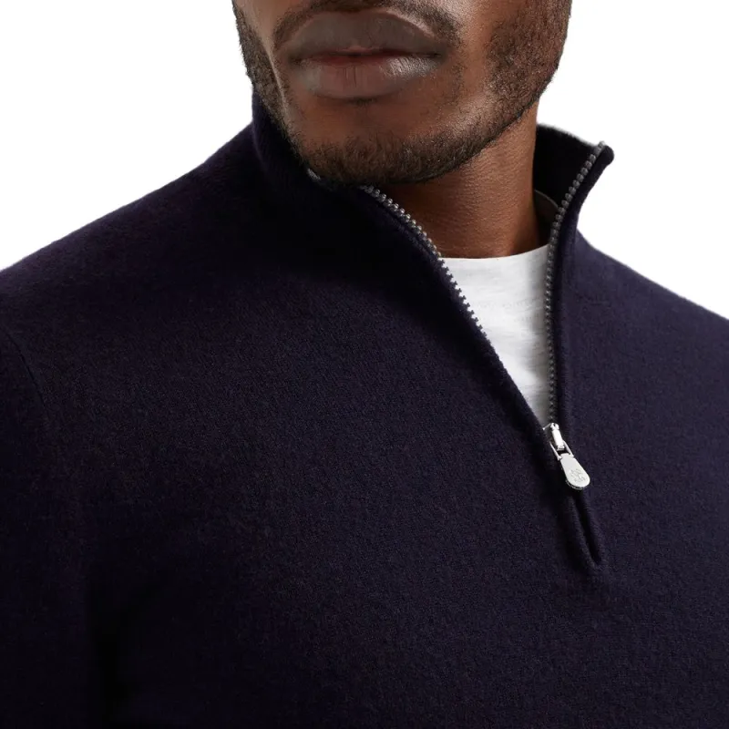 Brunello Cucinelli Funnel Neck Knitted Polo Shirt-4