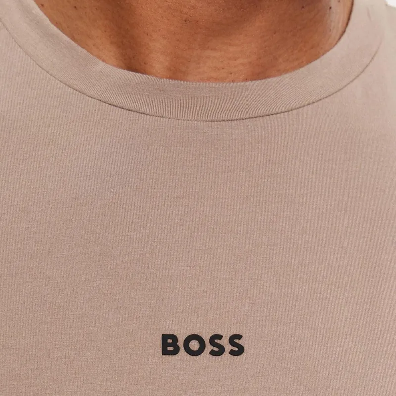 HUGO BOSS Logo Printed Relaxed-Fit T-Shirt-4