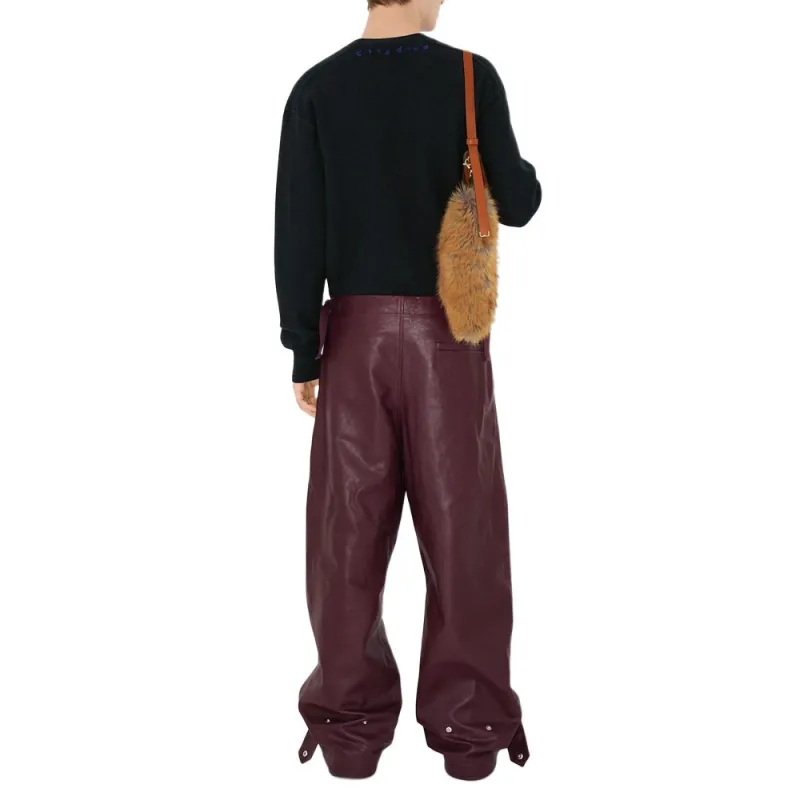Burberry Logo embroidered Wool Jumper-3