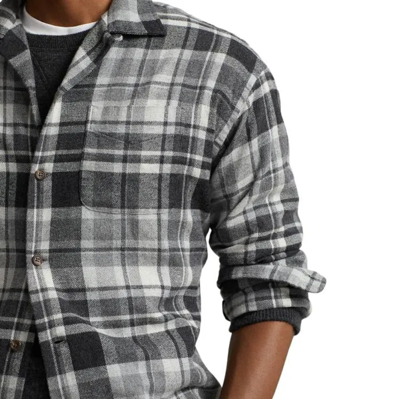 Polo Ralph Lauren Shirt Men's Black Gray-4