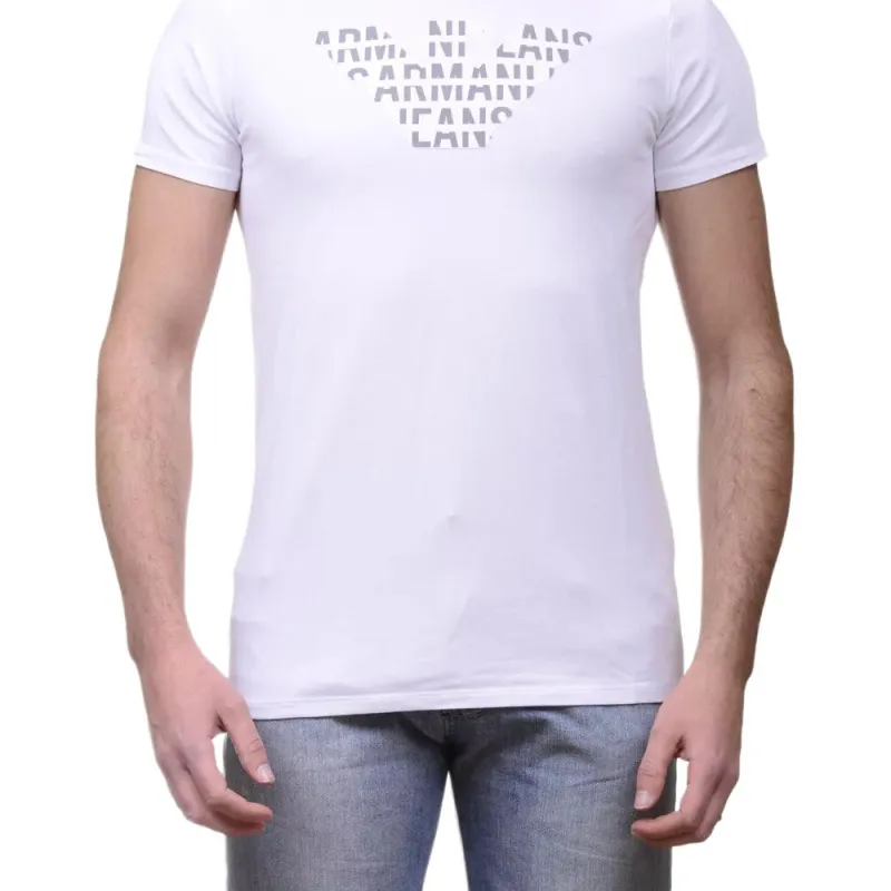 ARMANI JEANS T Shirt Men's White-3