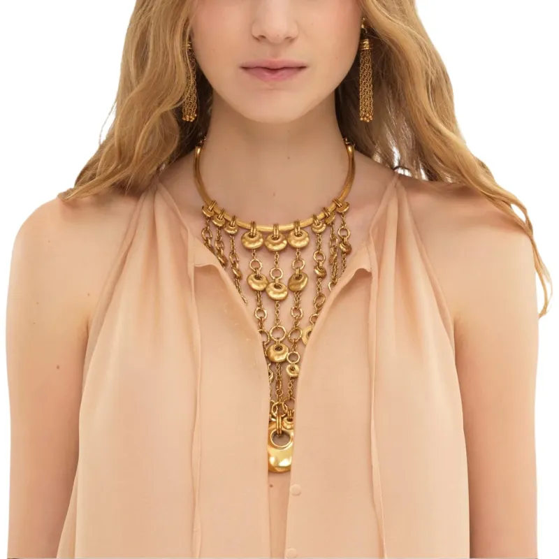 Chloé Tiered Ruffled Maxi Dress-4