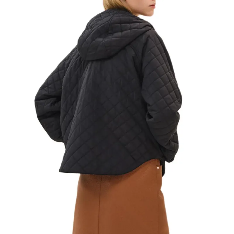 HERMES Jackets Coats Women's Black-3