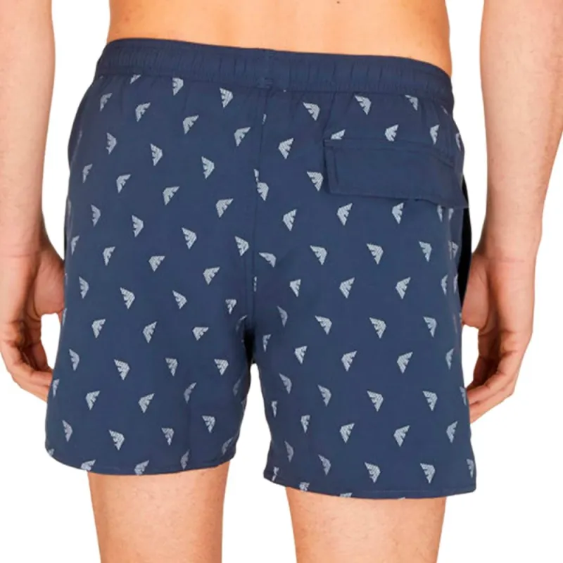 EMPORIO ARMANI SS23 Beach Shorts Men's Dark Blue-4