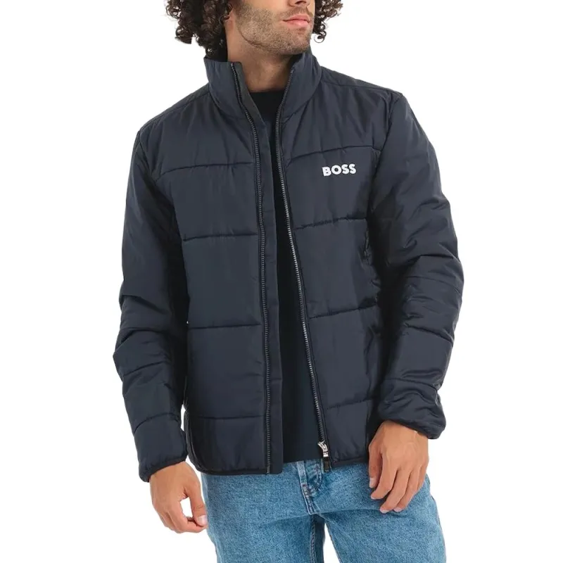 HUGO BOSS SS24 Puffer Jacket Men's Dark Blue-2