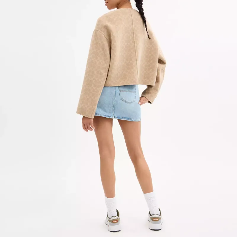 COACH Coats Women's Camel-2