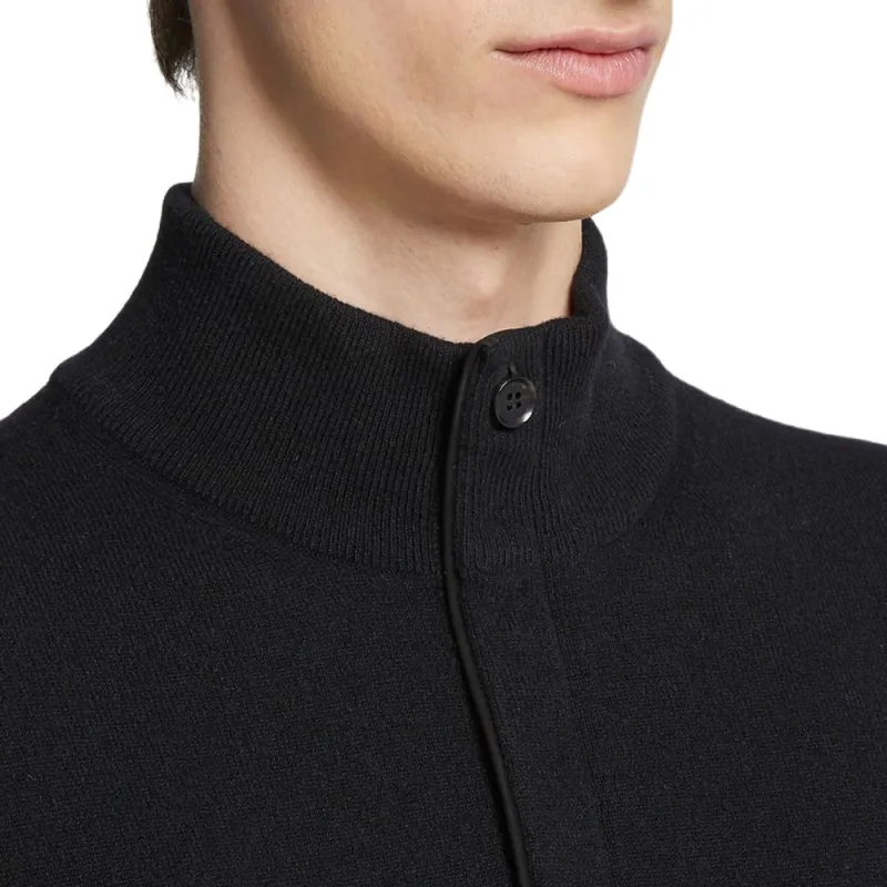 Zzegna Oasi Mock Neck Ribbed Jumper-3